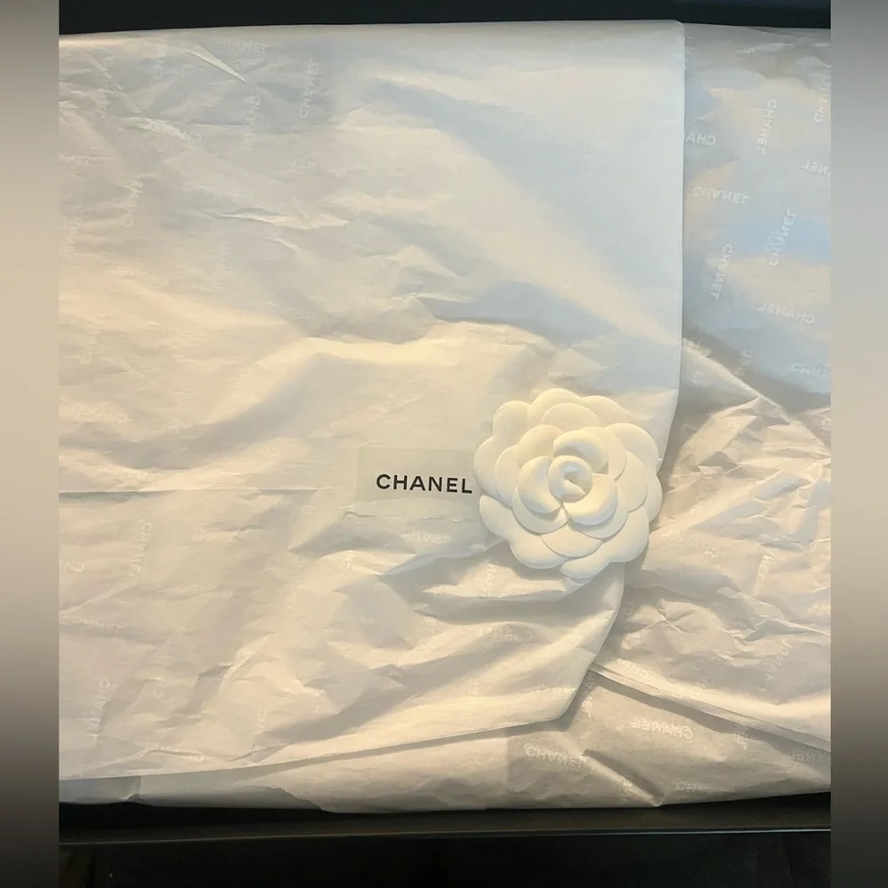 New classic AUTHENTIC Chanel Deauville Tote- Hard to find!